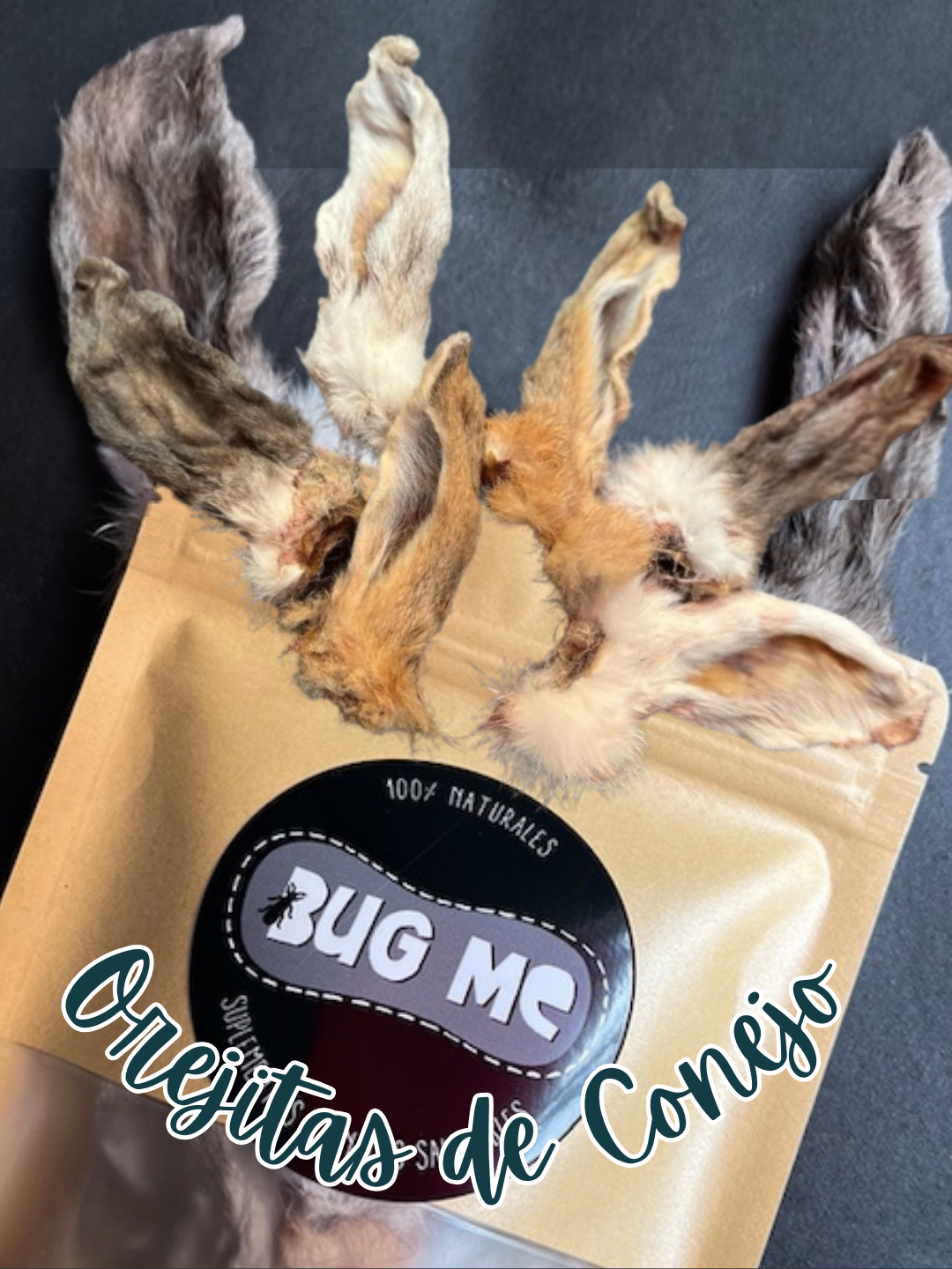 orejas de conejo deshidratadas